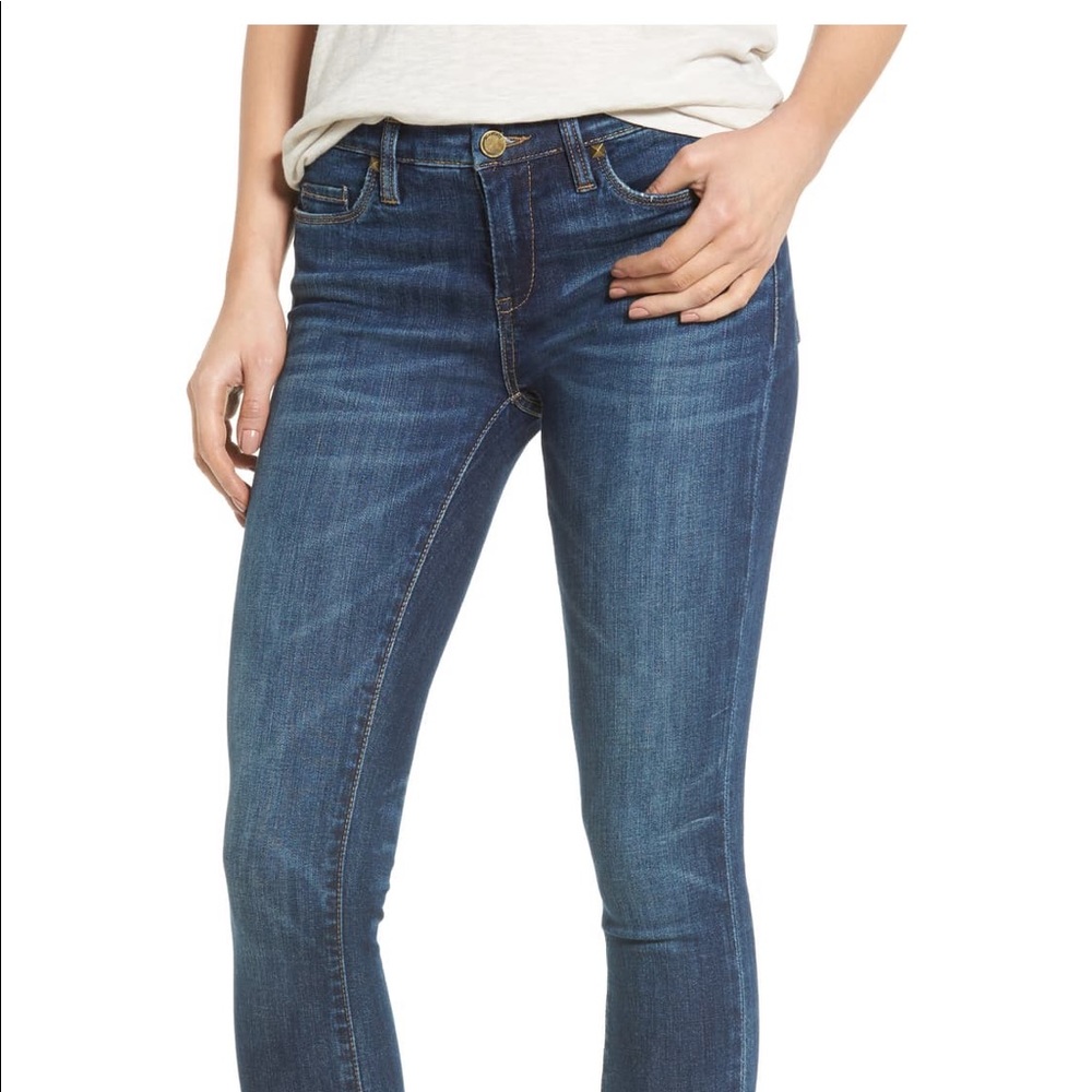 Blank NYC skinny jeans, studded back pockets